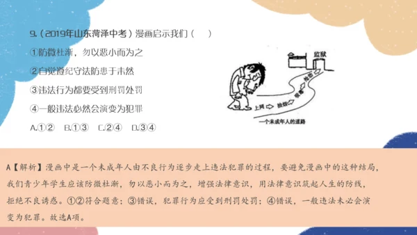 第二单元遵守社会规则复习课件（共60张PPT）