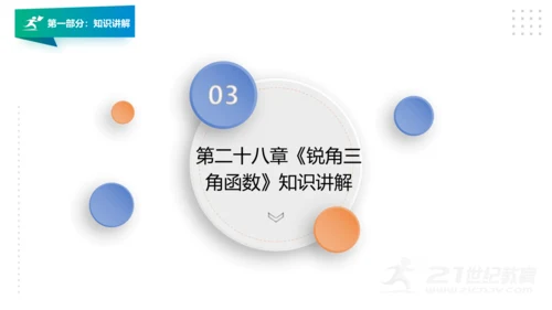 人教版版九年级数学下册期末知识讲解及考前预测卷精讲（第一套）+课件（58张PPT）