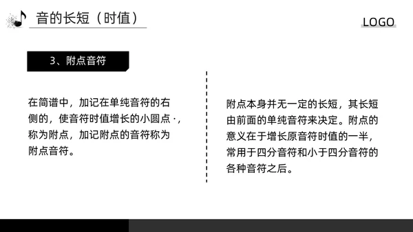 深色简约简谱基础知识PPT模板宣传PPT动态PPT