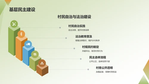 绿色插画我和我的家乡PPT模板