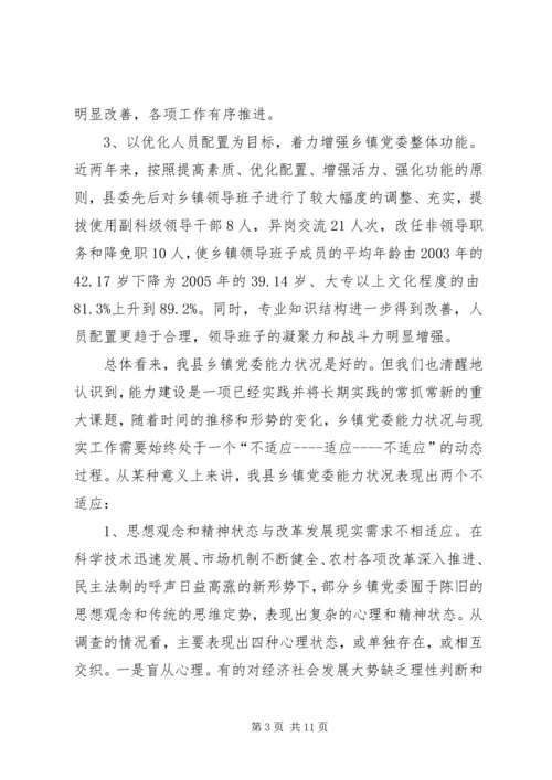 党委能力建设思考.docx