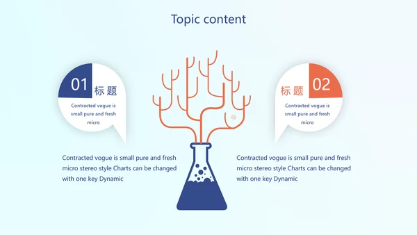 生物基因细胞DNA医疗医学动态PPT模板