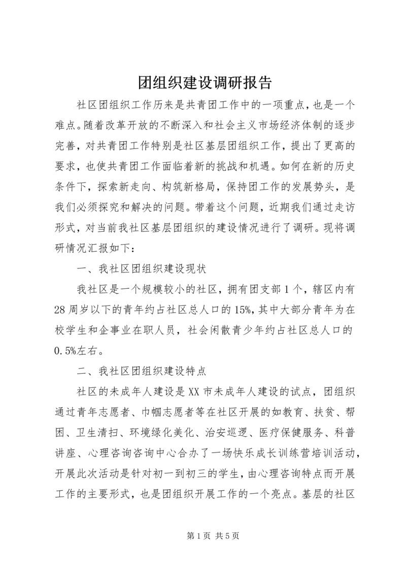 团组织建设调研报告 (10).docx