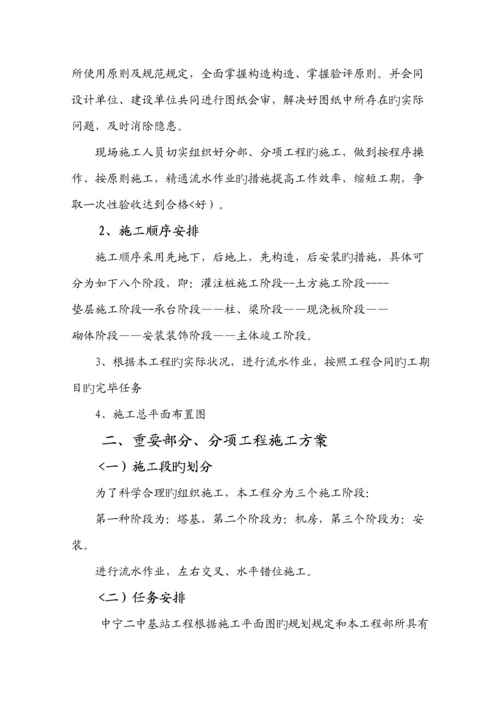 基站综合施工专题方案设计.docx