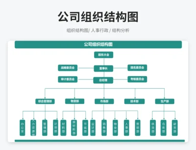 公司组织结构图