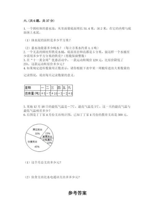 成都外国语学校小升初数学试卷附答案（综合卷）.docx