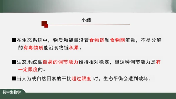 1.2.2 生物与环境组成生态系统 课件（共25张PPT）