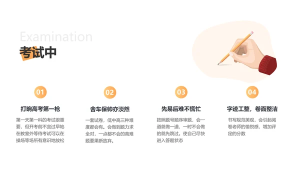 简约商务风高考学习主题班会