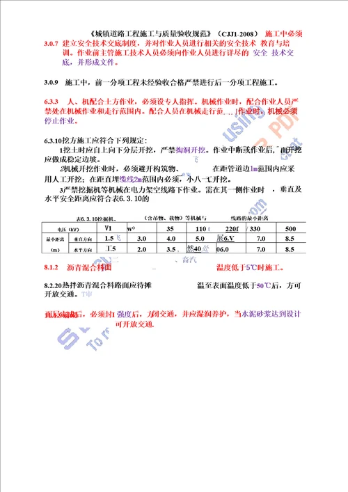 政工程规范强条汇总