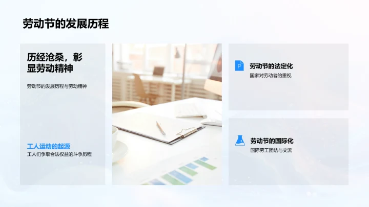 劳动节表彰仪式PPT模板