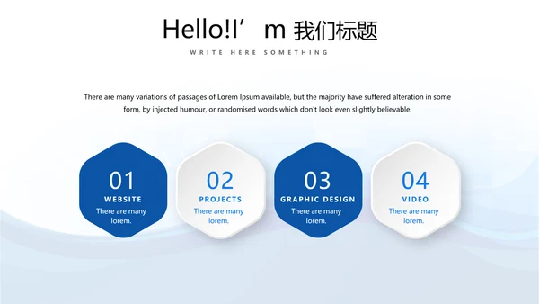 蓝色简约手术室述职报告动态PPT