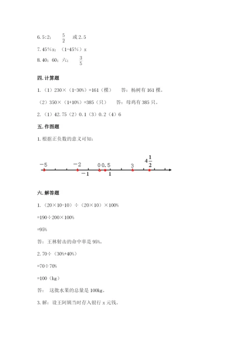 凉山彝族自治州小升初数学测试卷精编答案.docx