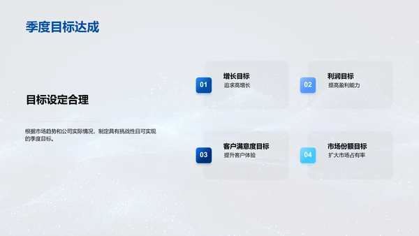 咨询业务季度报告PPT模板