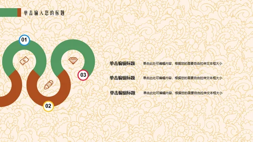 文创设计文艺艺术民族风通用PPT模板