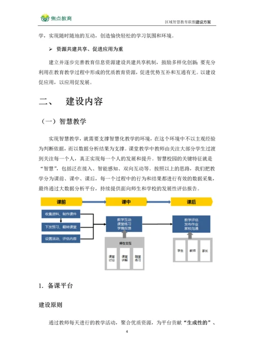 区域智慧教育联盟建设方案--泰州口岸实验学校智慧教室方案.docx