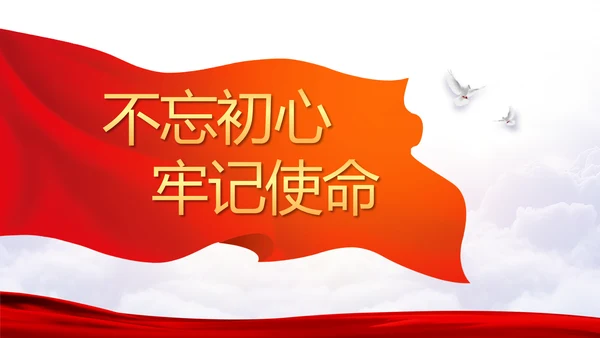 不忘初心牢记使命党支部学习教育PPT