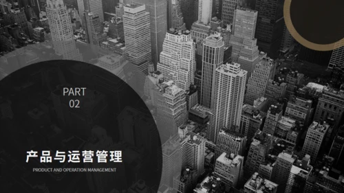 黑金欧美风商业计划书通用PPT模板