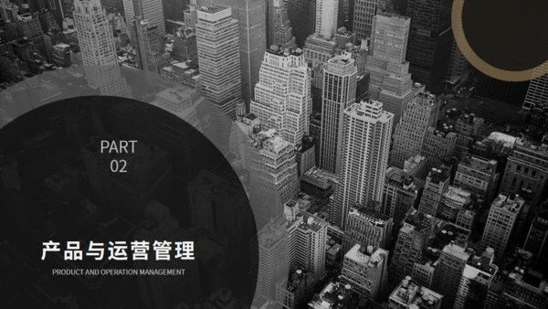 黑金欧美风商业计划书通用PPT模板