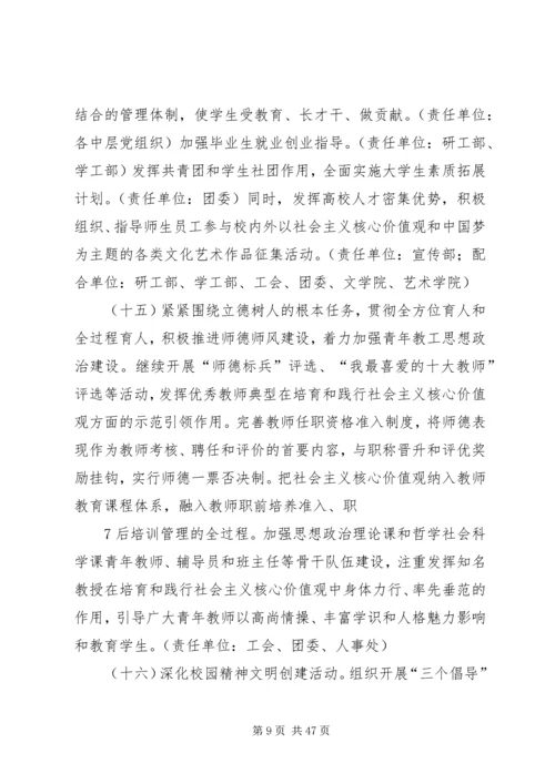 兰州大学培育和践行社会主义核心价值观.docx