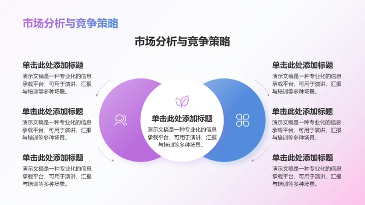 粉色渐变风企业品牌战略发布报告