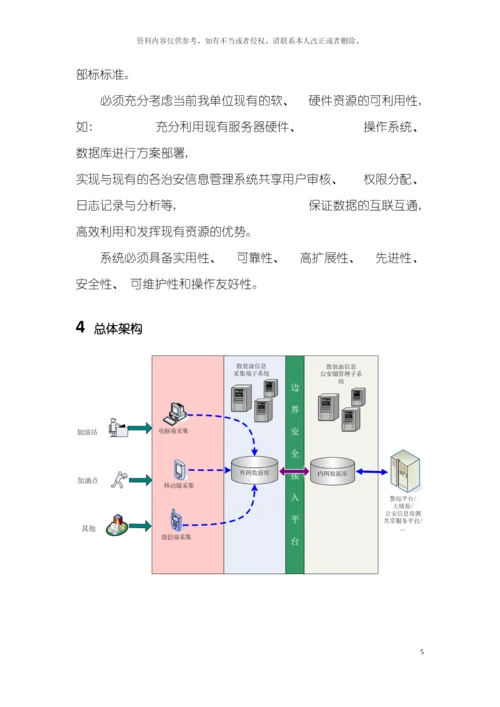 散装汽油购销实名登记管理信息系统项目技术方案模板.docx