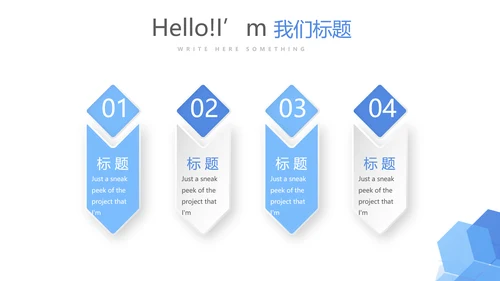 蓝色简约医院院长工作总结报告动态PPT