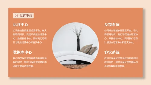 智能家居生活产品介绍PPT模板
