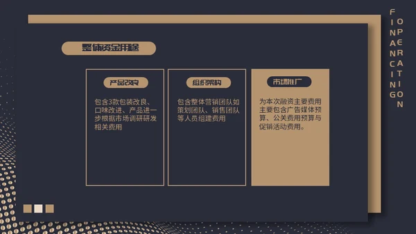 高端质感大气项目融资计划通用PPT模板
