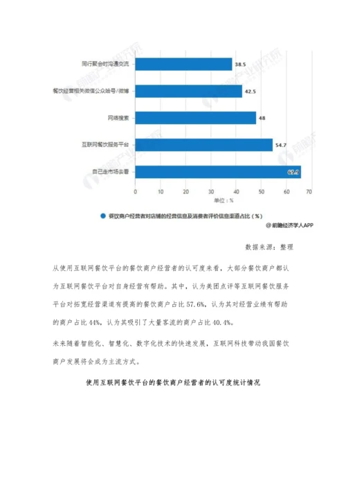 中国餐饮行业市场竞争格局及发展趋势分析-互联网科技将助力餐饮商户发展.docx