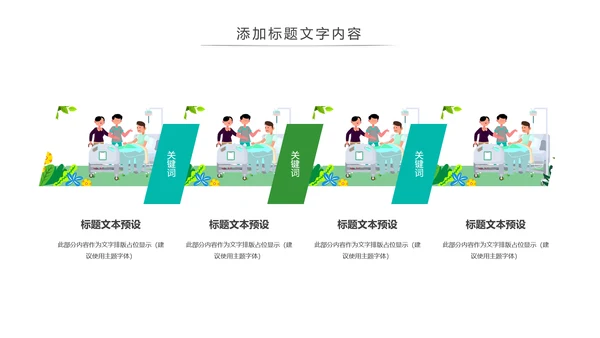 简约医疗护理护士护理冠状病毒护理PPT模板