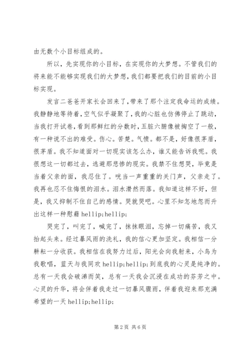 制定目标发言稿.docx