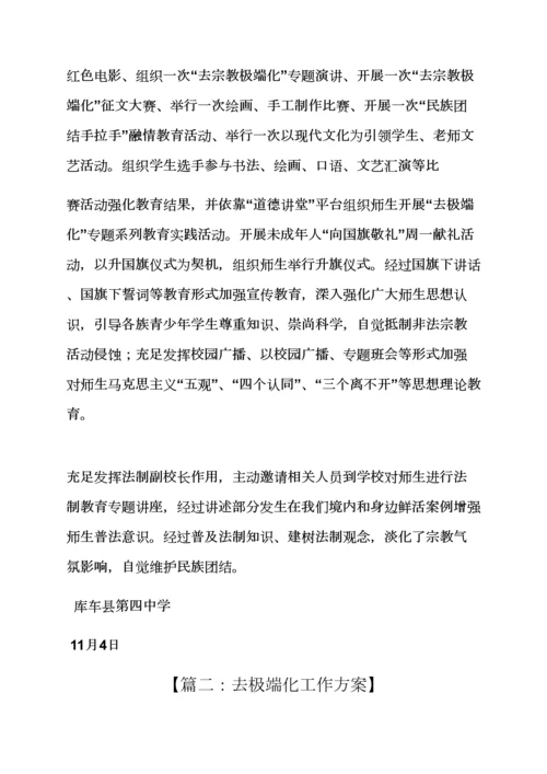 活动专项方案之社区去极端化工作专项方案.docx