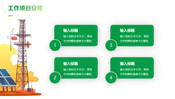 新能源项目计划书通用PPT模板