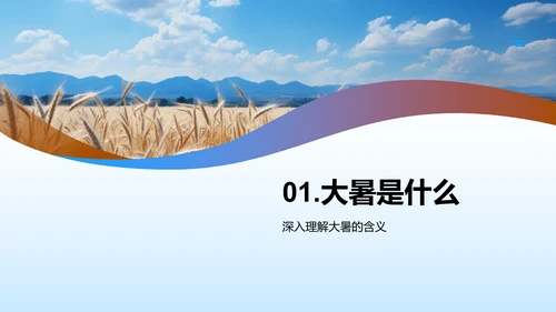 大暑农业生产