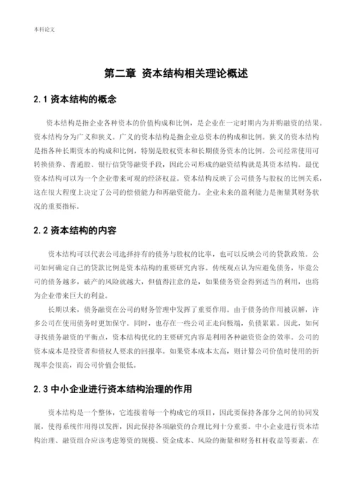 166020128_黄存昊_[论文]安徽鸿润股份有限公司资本结构问题研究.docx
