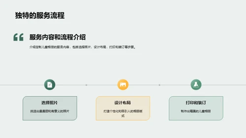 定制儿童相册之旅