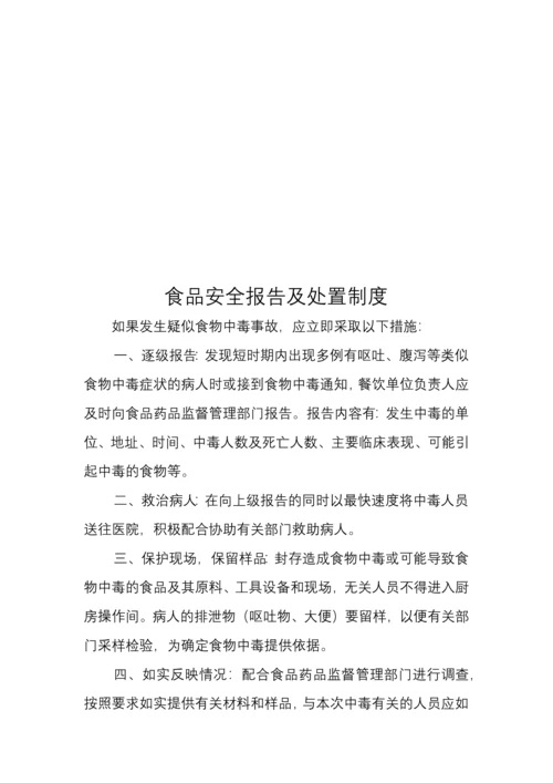 学校食堂各种管理制度(1).docx