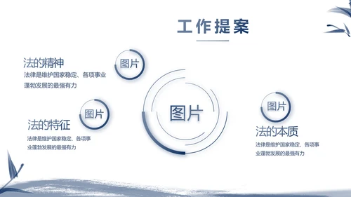 大气中国风法律讲座知识宣传教育动态PPT