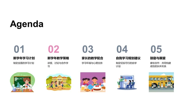 高三学习指导报告PPT模板