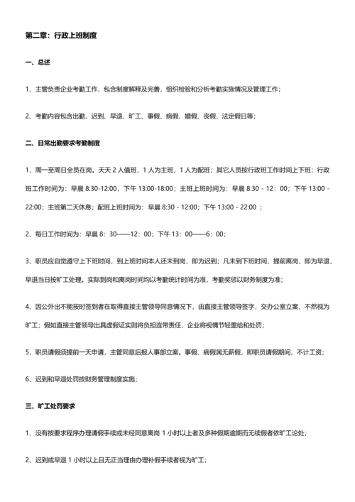 电子商务部门管理标准规章核心制度最新版超实用.docx