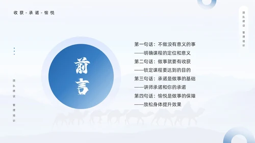 蓝色励志风销售团队建设与管理PPT模板