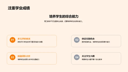 优化高三教学策略
