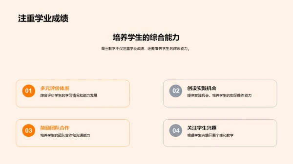 优化高三教学策略