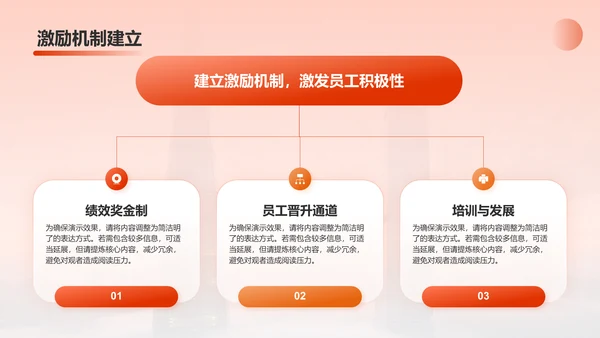 红色商务风年度工作计划汇总PPT模板