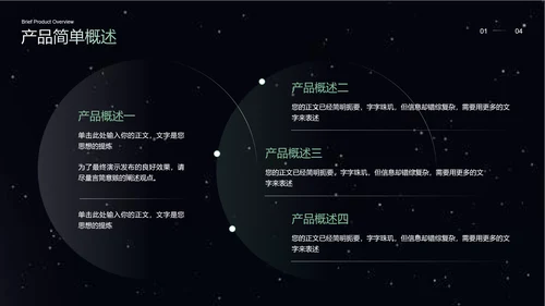 突破桎梏光环产品介绍PPT模板
