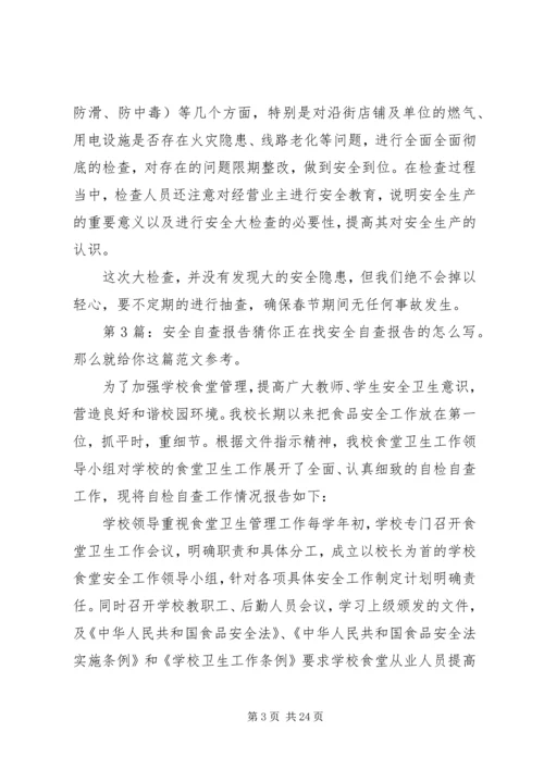 安全自查报告（共8篇） (3).docx