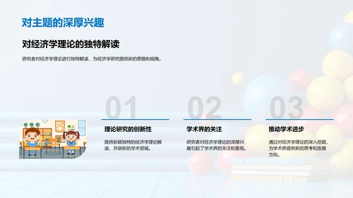 经济学开题答辩PPT模板