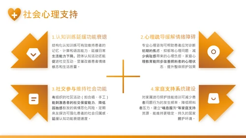黄色渐变风老年痴呆症干预与医疗康复PPT