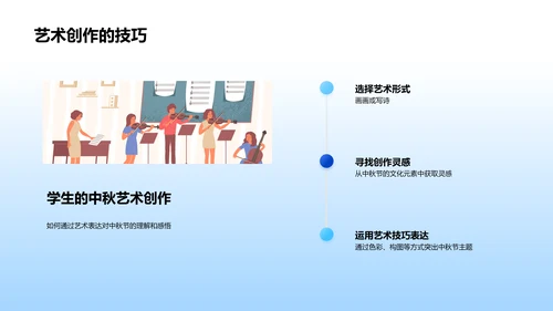 中秋节艺术文化解析PPT模板