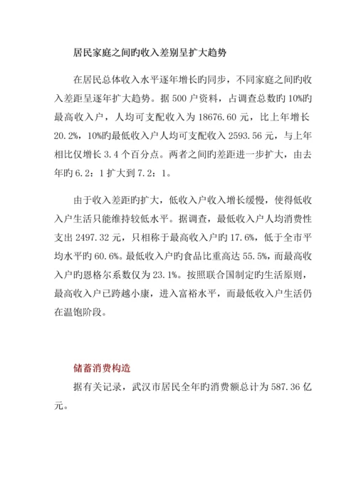 武汉专项项目前期市场调查汇总报告.docx